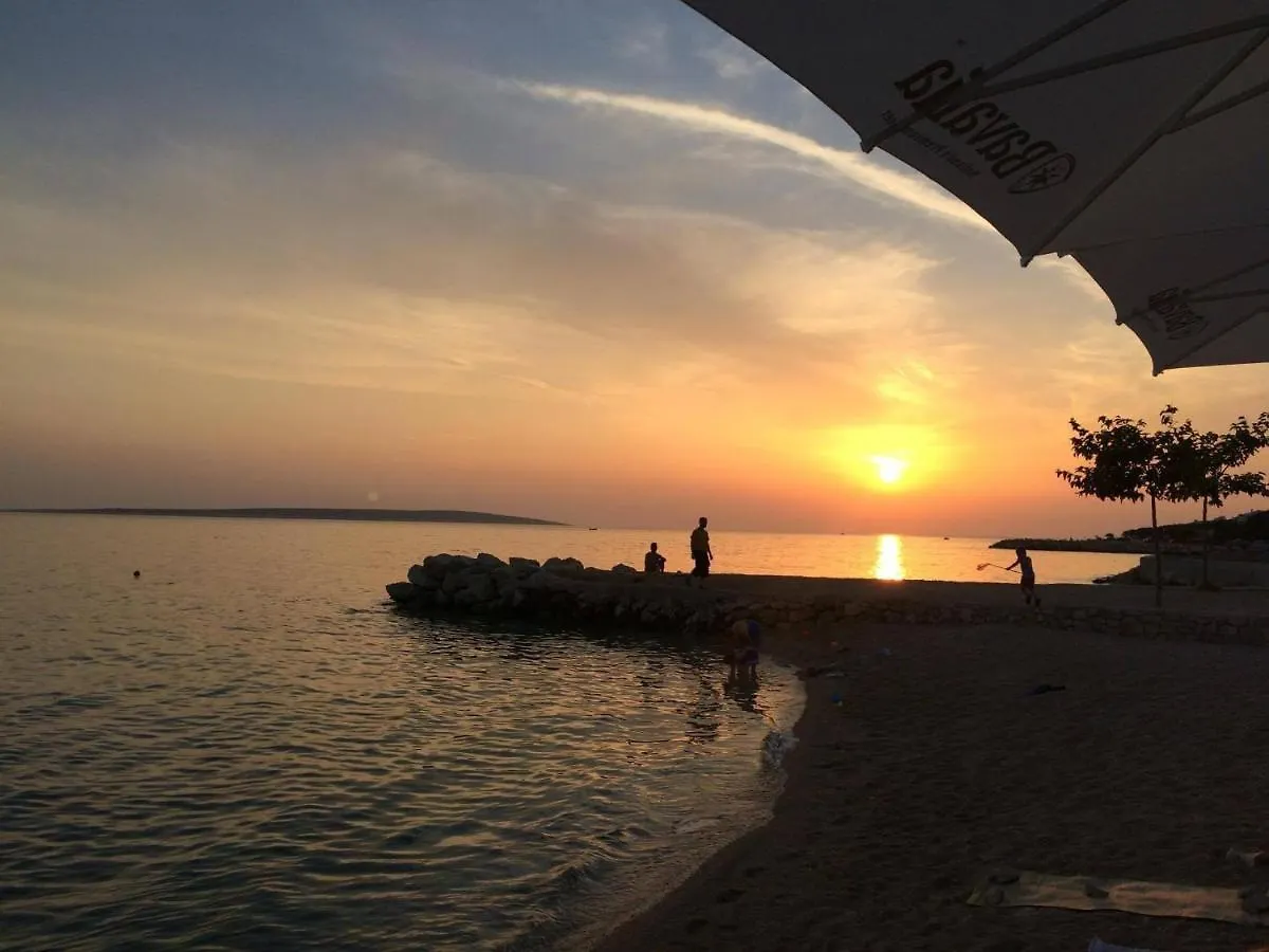 Apartment Half-House - 80M From Sea Mandre Croatia